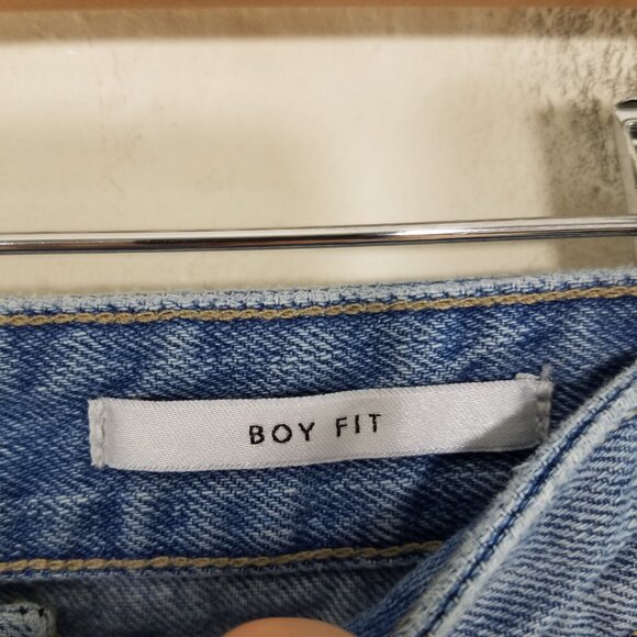 Guess BOY FIT Distressed Jeans Blue Size 25 - Picture 5 of 9